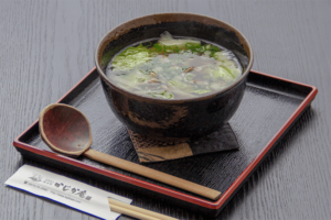 ●鶏汁　800円（おわんサイズ 450円）｜長湯温泉のお料理・大分県の温泉で食べる定食・和食・郷土料理ならかじか庵へ