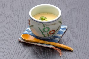 ●茶碗蒸し ￥400円｜長湯温泉のお料理・大分県の温泉で食べる定食・和食・郷土料理ならかじか庵へ